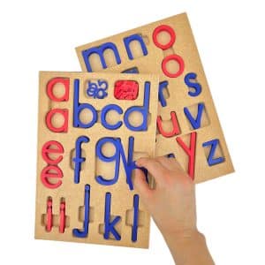 Alphabet mobile Montessori script haut de gamme – robustesse, clarté, esthétique Montessori