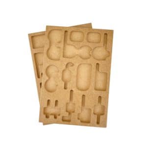 Plateaux Montessori bois – solution Tidy pour lettres mobiles montessori - Alphabet mobile Montessori